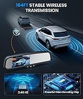 Auto-Vox T1400AW Rear View Mirror Backup Camera — image 3