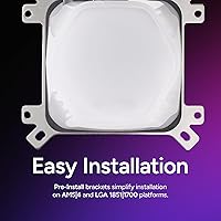 Cooler Master 240 Elite Liquid White CPU Liquid Cooler — image 4