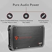 Rockville RXD-M3 4000W Mono Car Amplifier — image 2