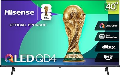 Hisense 40-Inch Class QD4 Series QLED FHD Smart Fire TV