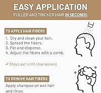 CONFIERR Hair Fibers for Men & Women 30g Auburn — image 4