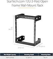StarTech 12U Wall-Mount Network Rack — image 2