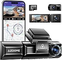 AZDOME M550 3 Channel Dash Cam 64GB — image 1
