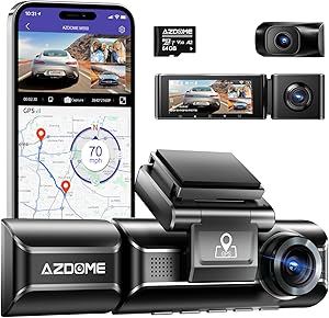 AZDOME M550 3 Channel Dash Cam 64GB Review
