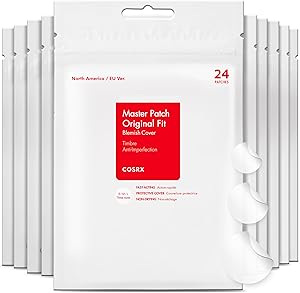 COSRX Acne Pimple Patch Absorbing Hydrocolloid Original 240 Patches Review