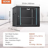 VEVOR 9U Wall Mount Network Server Cabinet — image 7