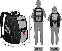 YOREPEK 50L Travel Backpack for 17-inch Laptop — image 7