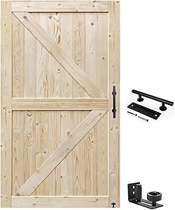 S&Z TOPHAND 48x80in Unfinished Barn Door Review
