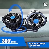 ZONETECH Car Cooling Air Fan EL0024 — image 3