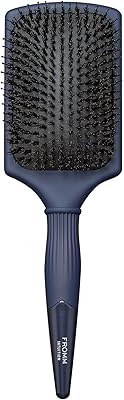 Fromm Intuition Glosser Boar Bristle Paddle Brush, Navy Blue