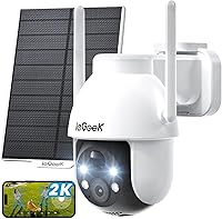 ieGeek ZY-C2 2K Solar WiFi Security Camera — image 1
