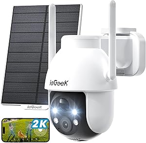 ieGeek ZY-C2 2K Solar WiFi Security Camera Review