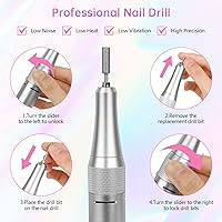 MDK Electric Nail Drill 45,000RPM — image 3