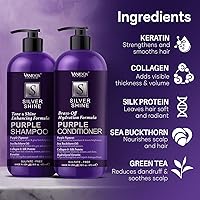 VANIDOX Sulfate Free Brass Toning Purple Shampoo and Conditioner Set (16 fl oz each) — image 4