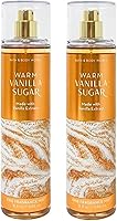 Bath & Body Works Warm Vanilla Sugar Fine Fragrance Mist, 8oz (Set of 2) — image 1