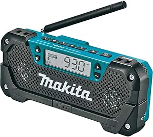 Makita RM02 12V max CXT Lithium-Ion Cordless Compact Job Site Radio Review