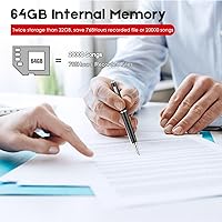 EVIDA 64GB Digital Voice Recorder — image 5