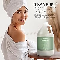 Terra Pure Hotel Body Wash Green Tea & Lemongrass 1 Gallon — image 7
