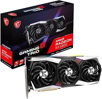 MSI Radeon RX 6800 Gaming X Trio 16GB
