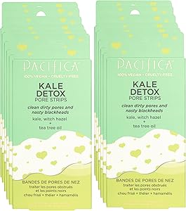 Pacifica Kale Detox Blackhead Remover Nose Strips 12-Pack Review
