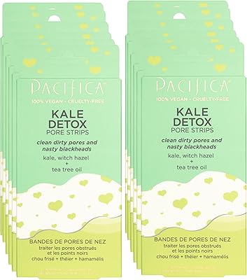 Pacifica Kale Detox Blackhead Remover Nose Strips 12-Pack