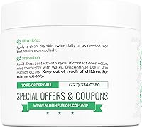 Aloe Infusion Aloe Vera Face & Body Cream 9oz — image 2