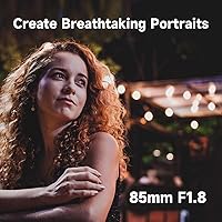 JINTU 85mm f/1.8 Portrait Lens for Canon EF/EF-S Mount — image 5