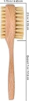 Redecker Natural Pig Bristle Nail Brush with Oiled Beechwood Handle, 6-3/4-Inches — image 5
