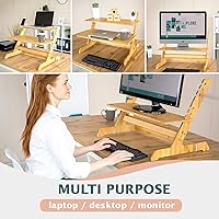 Crew & Axel Adjustable Standing Desk Riser — image 5