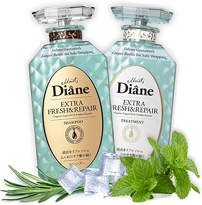 Moist Diane Anti Dandruff Shampoo and Conditioner Set, 30.4oz