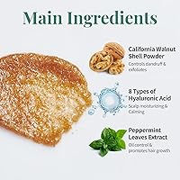 PLU Korean Therapy Scalp Scaling Scrub with Silicone Scalp Massager Brush — image 5