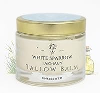 White Sparrow Farmacy Organic Grass Fed Tallow Balm (Unscented) 2.0 oz — image 1