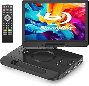 FANGOR 13.3 Inch Portable Blu-ray DVD Player Review