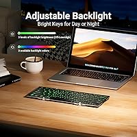 iClever BK05 Backlit Foldable Bluetooth Keyboard — image 3