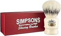 Simpson Chubby 2 Synthetic Shaving Brush - Faux Ivory — image 1
