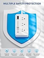 WENTONGKEJI Surge Protector Power Strip 15FT — image 5