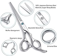Aethland Professional Barber Hair Cutting Scissors Kit, 6.5″ — image 2