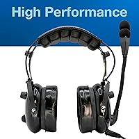 Rugged Air RA900 Premium Stereo Aviation Pilot Headset — image 3