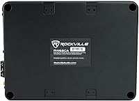 Rockville RW68CA 6x8 Slim Under-Seat Active Car Subwoofer — image 9