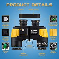 Hooway 7x50 Waterproof Marine Binoculars — image 6