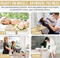 JayGlobal Gold Salon Tray On Wheels — image 6