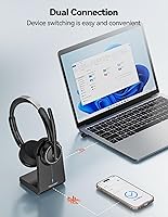 TECKNET TK-HS016 Wireless Headset with Mic — image 5