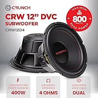 Crunch CRW12D4 12-Inch Subwoofer — image 2