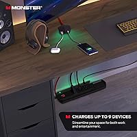 Monster Power Center Vertex Surge Protector with USB Ports — image 5