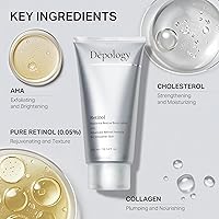depology Retinol Body Lotion 0.05% with AHA and Collagen 10.14 fl oz — image 5