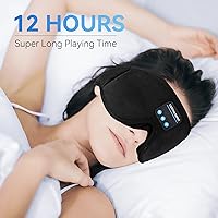 Lightimetunnel Bluetooth Sleep Headphones Eye Mask — image 2
