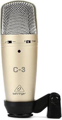 Behringer C-3 Dual-Diaphragm Studio Condenser Microphone
