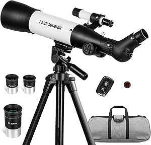FREE SOLDIER RM 70mm 500mm Refractor Telescope Review