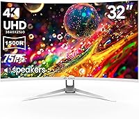 CRUA 32-inch 4K Curved Monitor — image 2