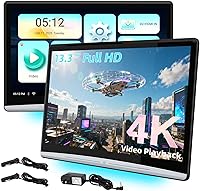 Kaskawise 13.3″ Android 11 Car Headrest Video Players — image 1